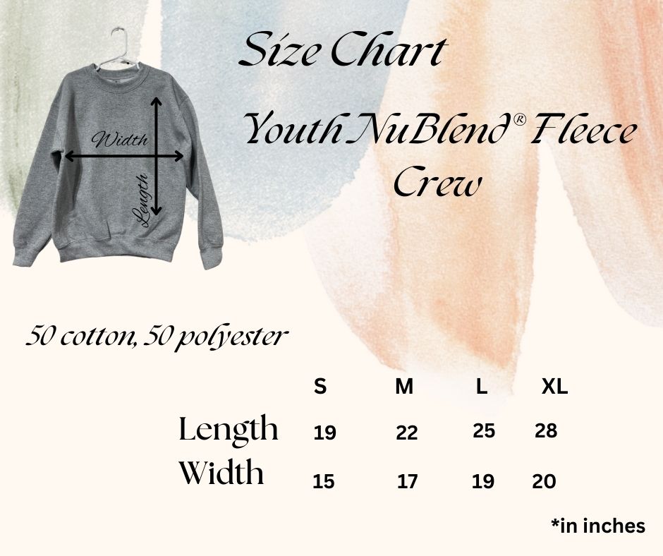 The Best is Yet to Come Sweatshirt, Embroidered Youth Sweatshirt, Unisex Embroidered Sweatshirt