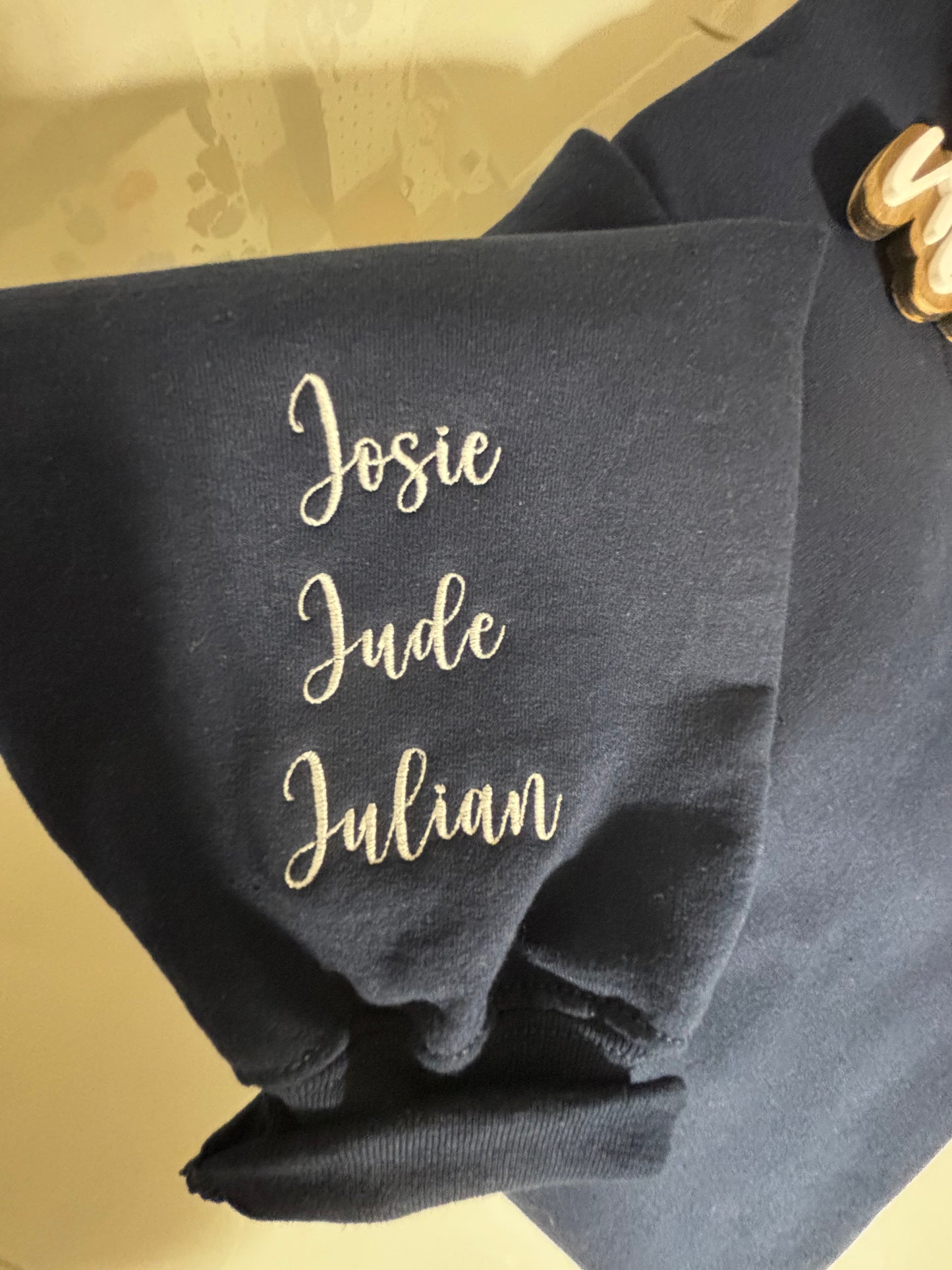 Embroidered Mommy Crewneck, Personalised Mommy Crewneck, Gift for Mom