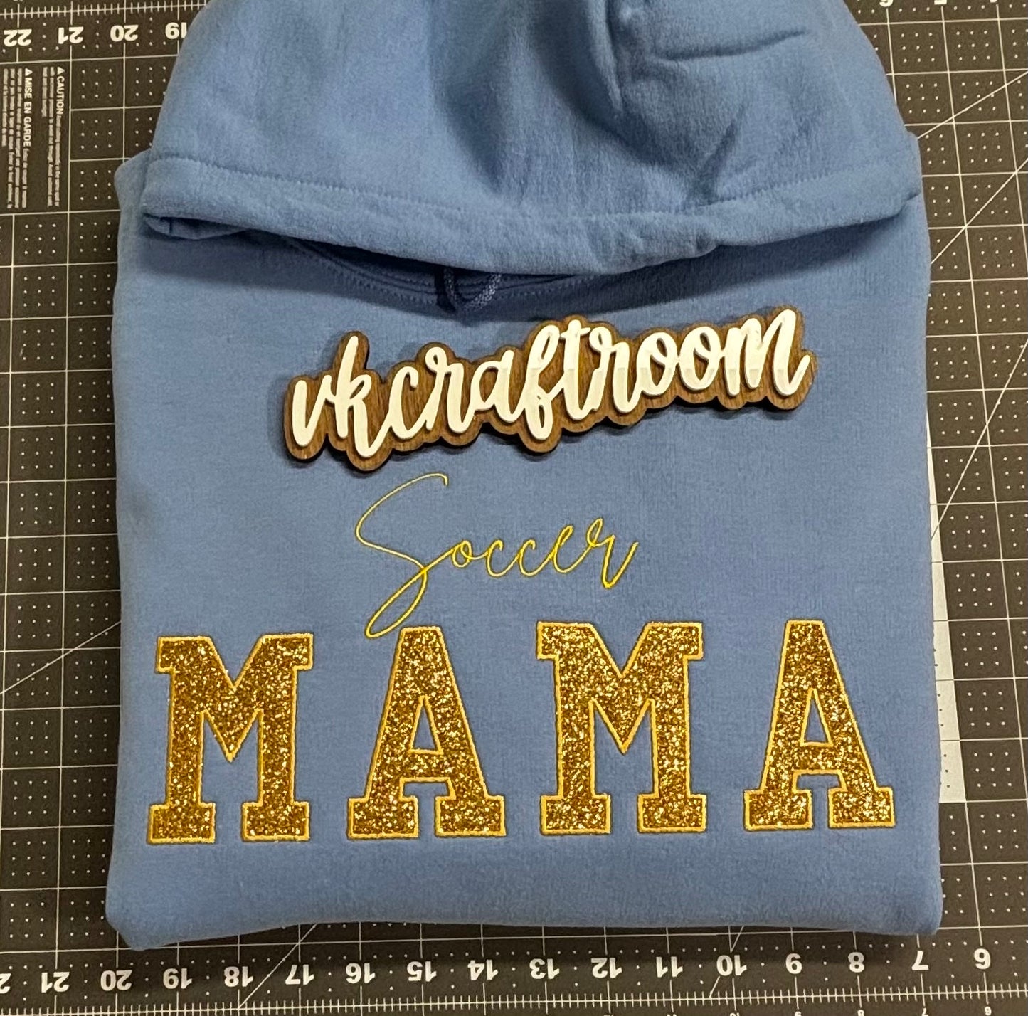 Soccer Mama Hoodie, Personalised Mama Hoodie, Sport Mama Hoodie, Soccer Hoodie, Adult Embroidered Soccer Mama Hoodie