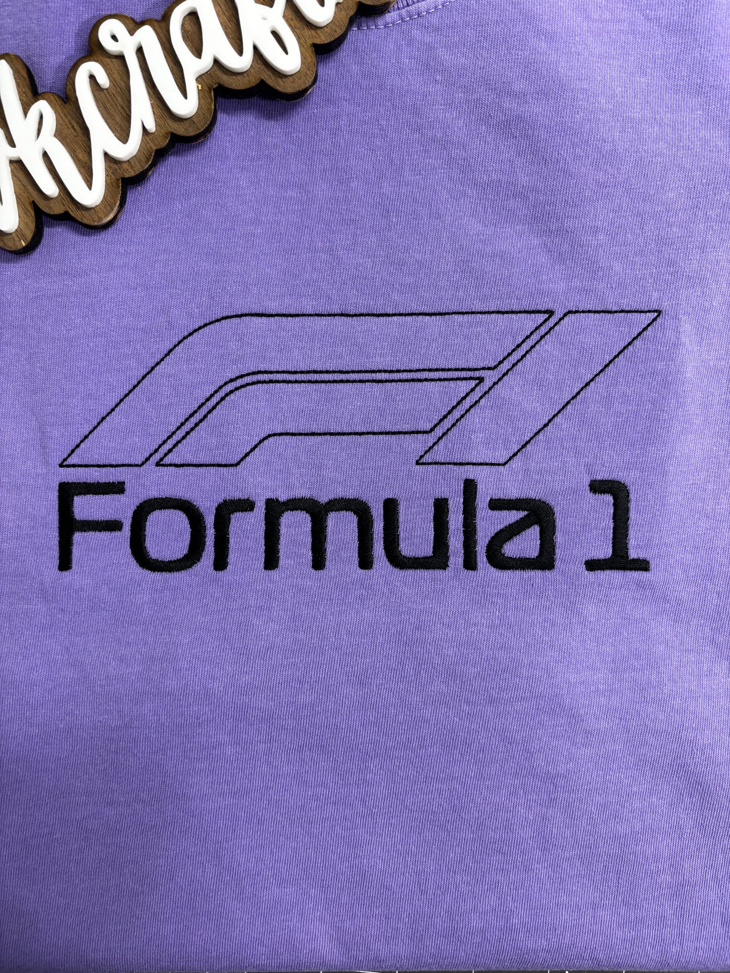Formula 1 Adult T-shirt, F1 T-shirt, F1 Fan T-shirt, Embroidered Unisex Adult Gift