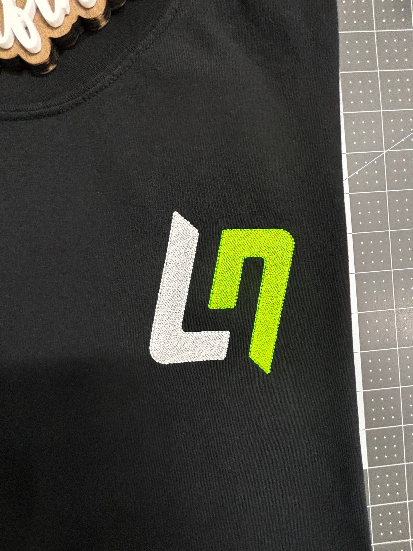 Custom Embroidered T-shirt, Formula Embroidered T Shirt