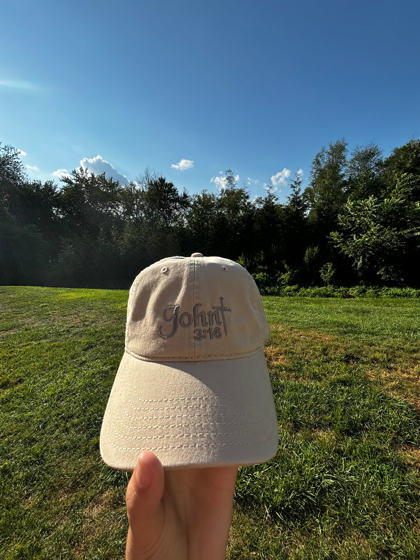 John 3:16 Embroidered Hat, Embroidered Hat,Faith-Based Hat