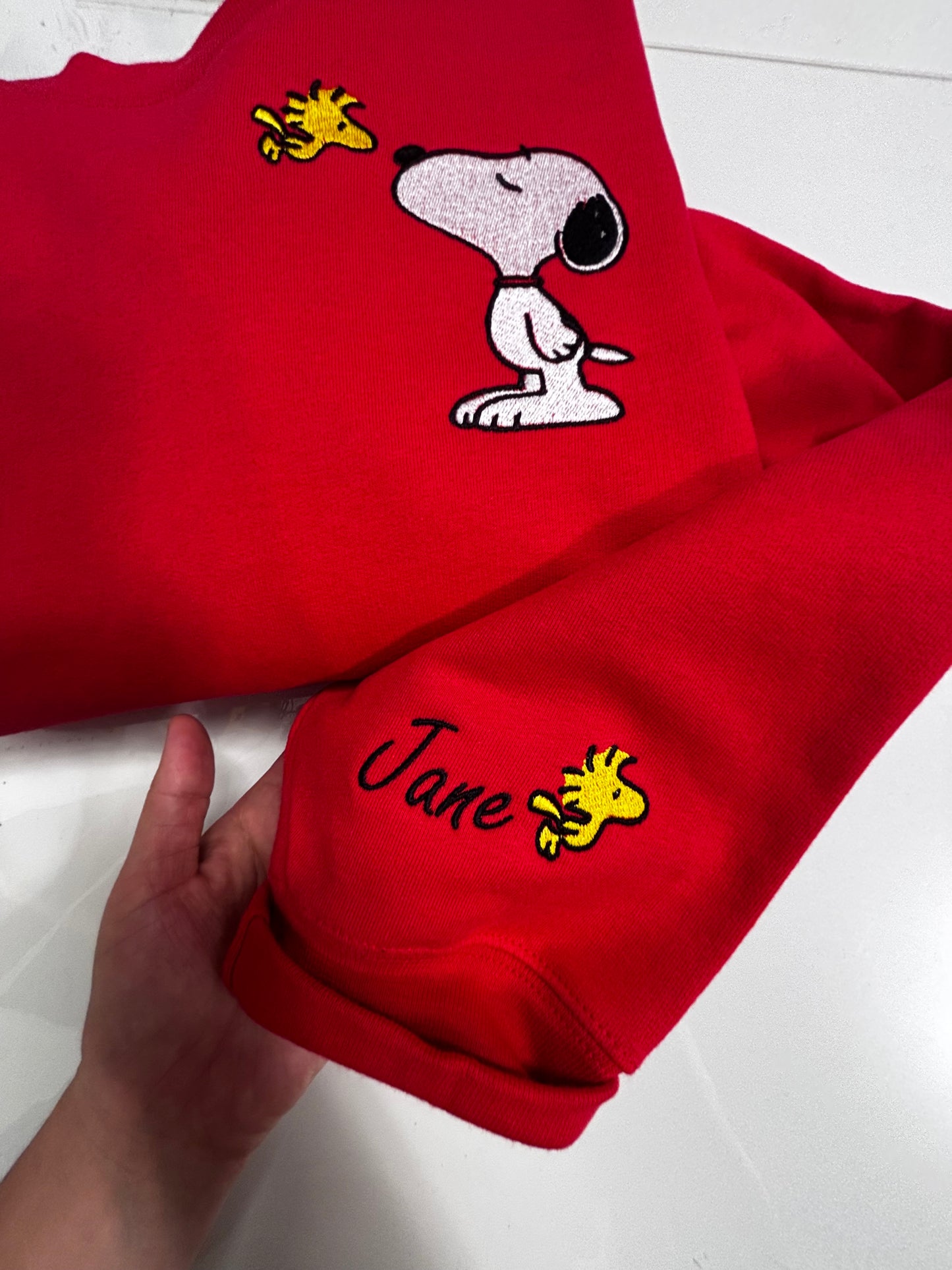 Custom Embroidered Sweatshirt, Gift for Her