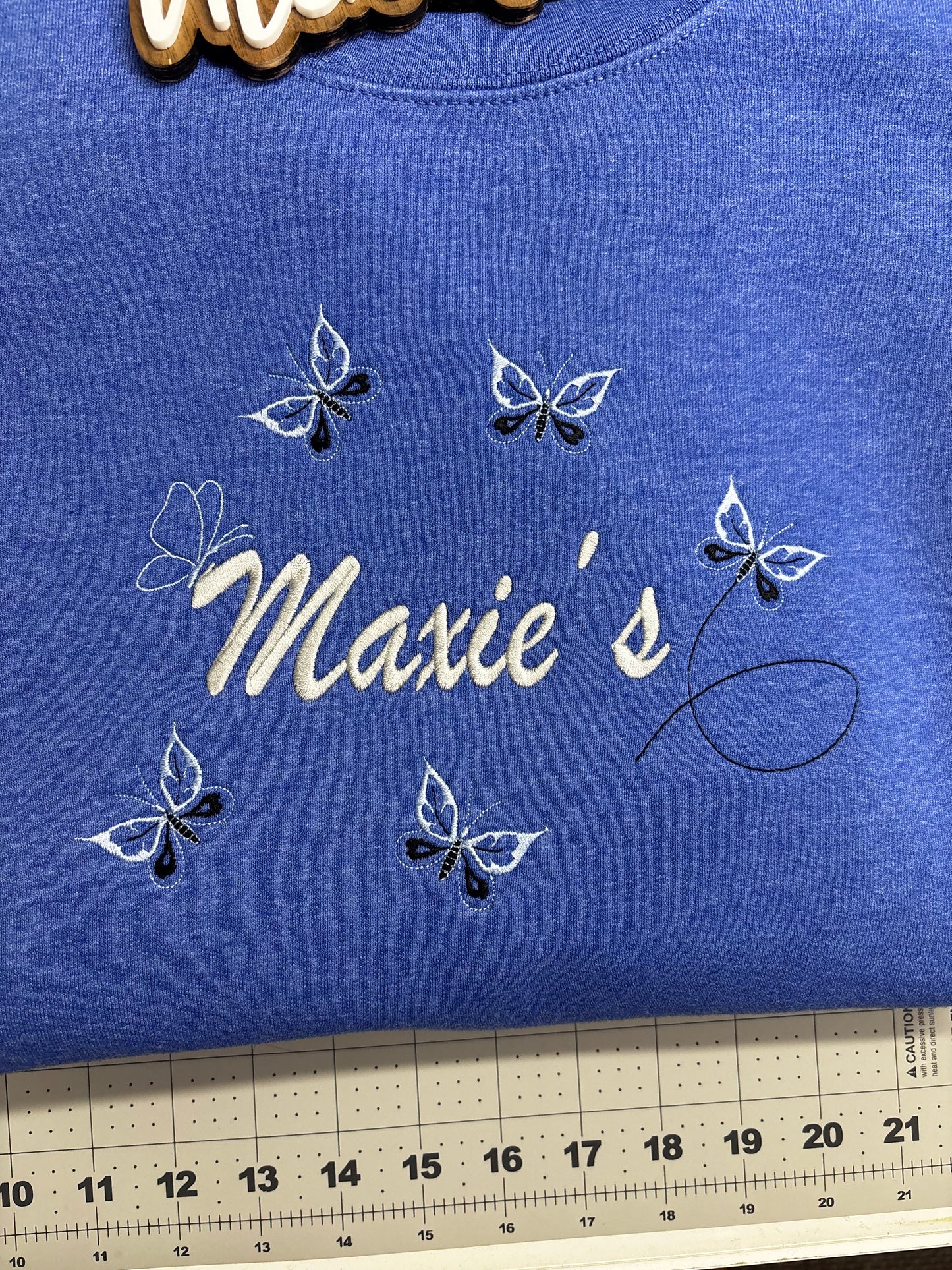 Custom Embroidered Maxie's Logo Sweatshirt