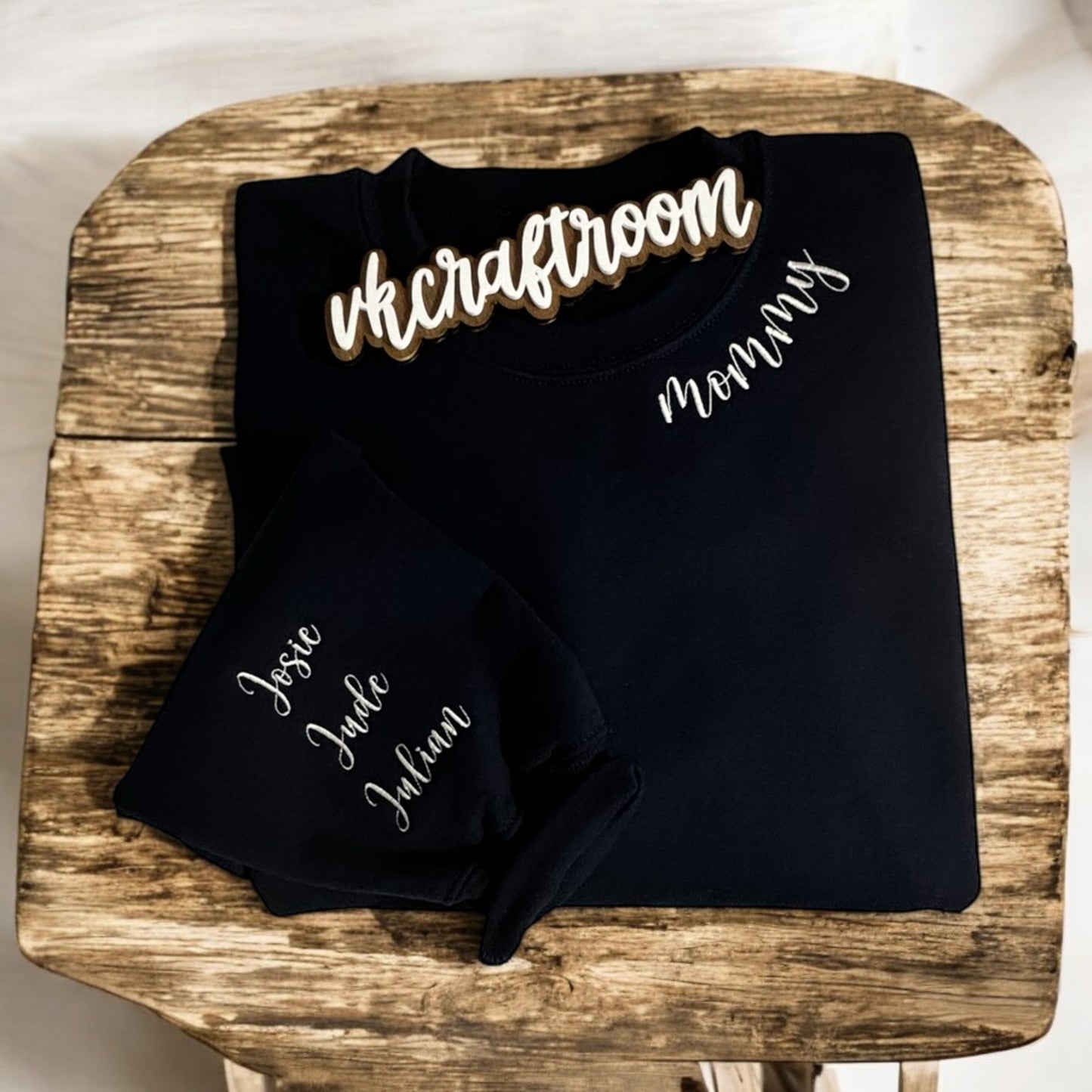Embroidered Mommy Crewneck, Personalised Mommy Crewneck, Gift for Mom