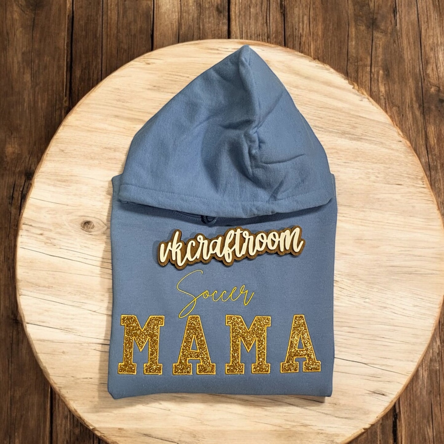 Soccer Mama Hoodie, Personalised Mama Hoodie, Sport Mama Hoodie, Soccer Hoodie, Adult Embroidered Soccer Mama Hoodie