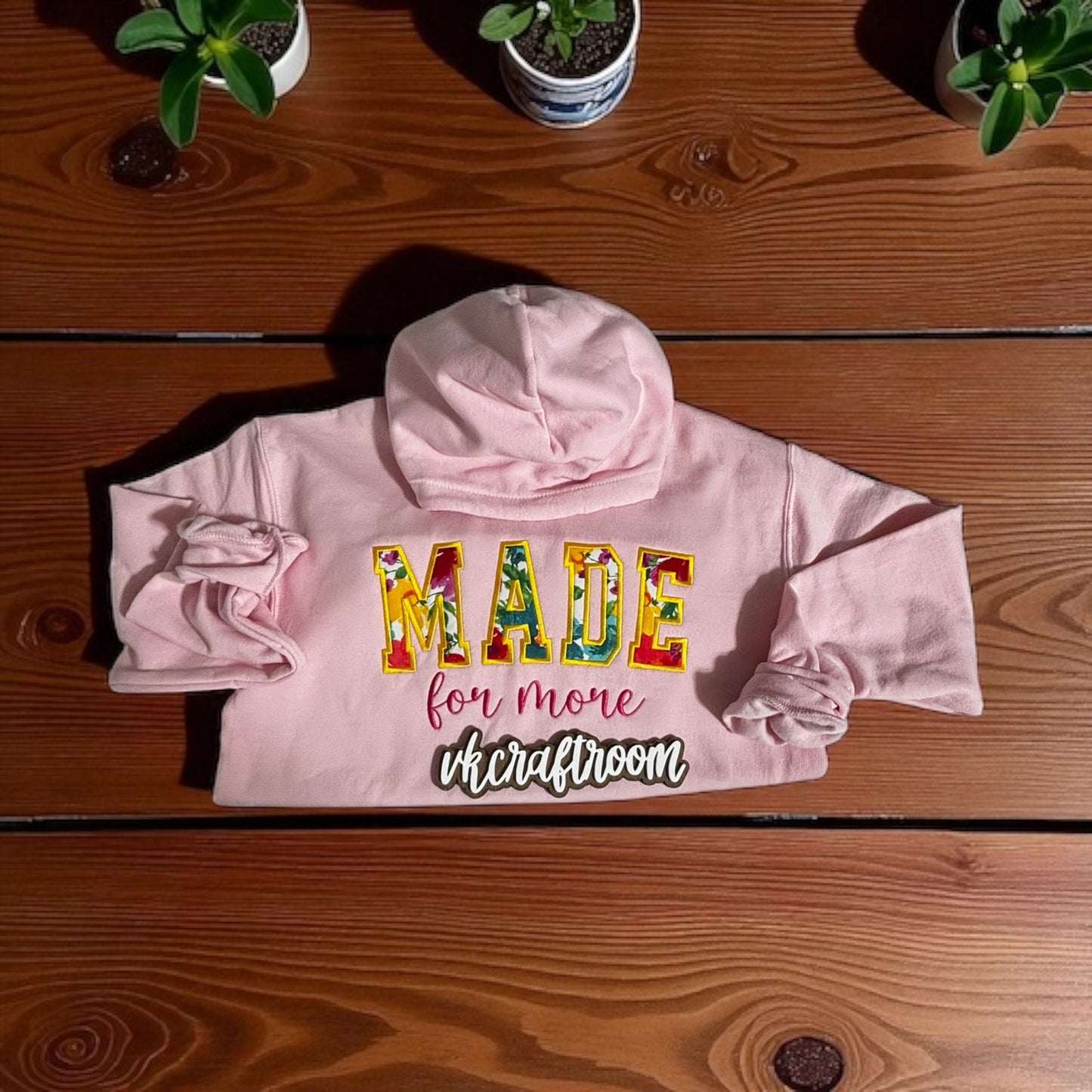 Made for More Hoodie, Embroidered Made for More Hoodie, Custom Hoodie, Unique Hoodie