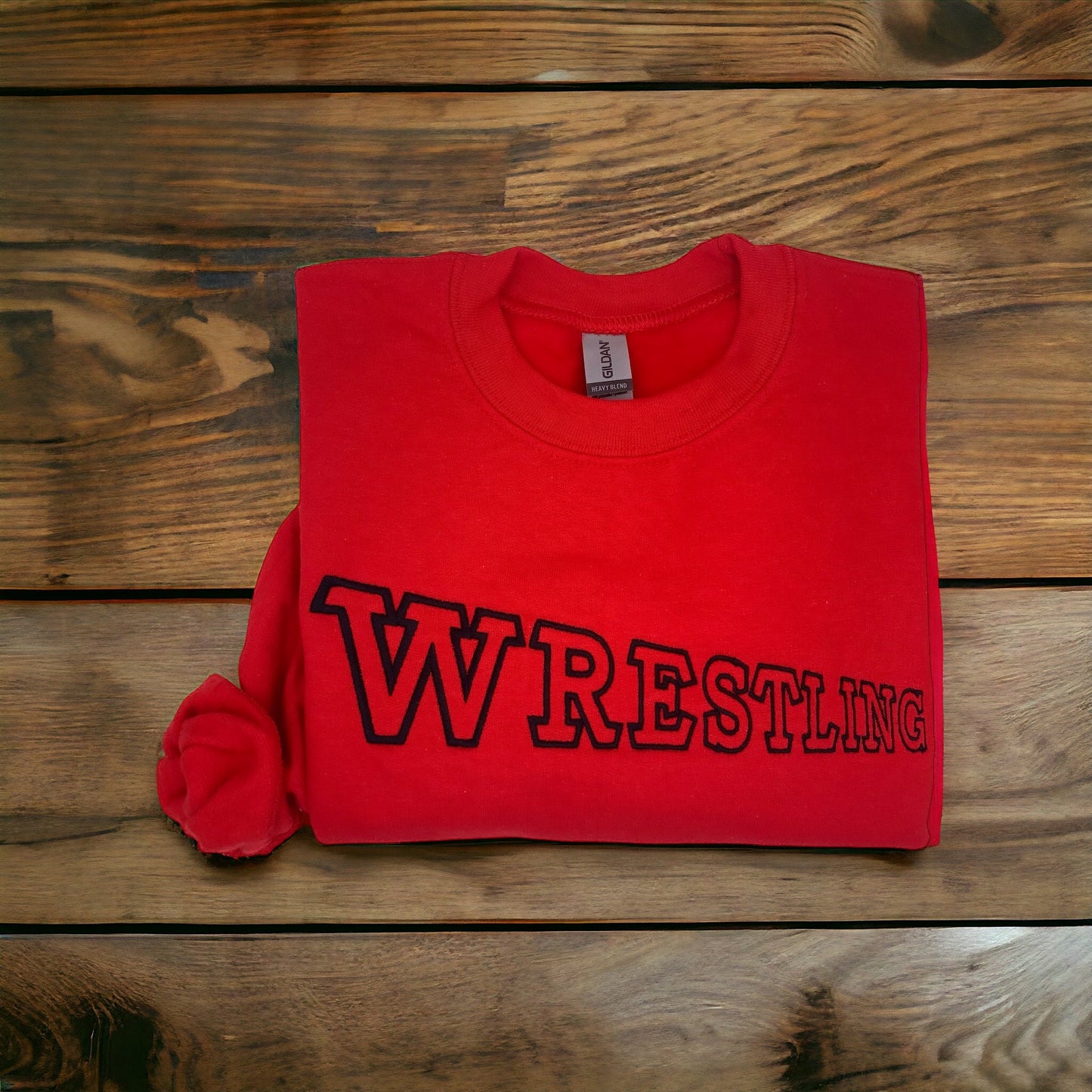 Wrestling Sweatshirt , Wrestling Gear, Sport Clothing, Embroidered Youth Unisex Sweatshirt