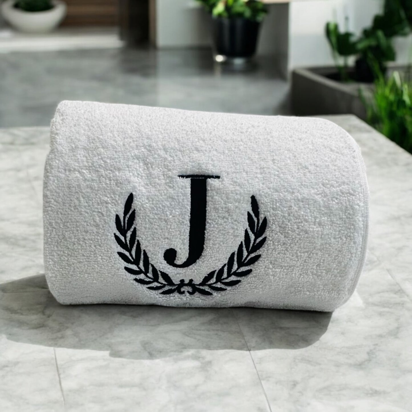 Personalised Embroidered Towel, Customised Gift, Unique Gift, Embroidered Towel