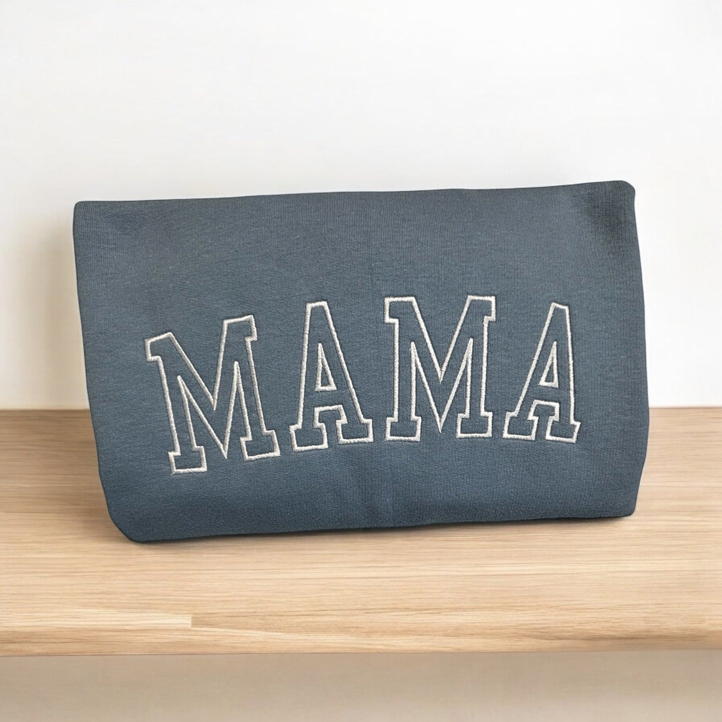 Mama Sweatshirt, Created with a Purpose Sweatshirt, Mom Sweatshirt, Gift for Mom, Embroidered Mama Sweatshirt, Personalized Gift for Her, Customized Mama Sweatshirt