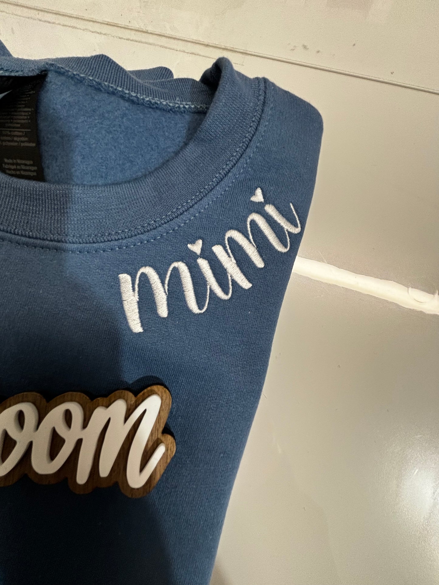 Mimi Sweatshirt, Customized Mimi sweatshirt, Personalised Gift, Gift for Grandma