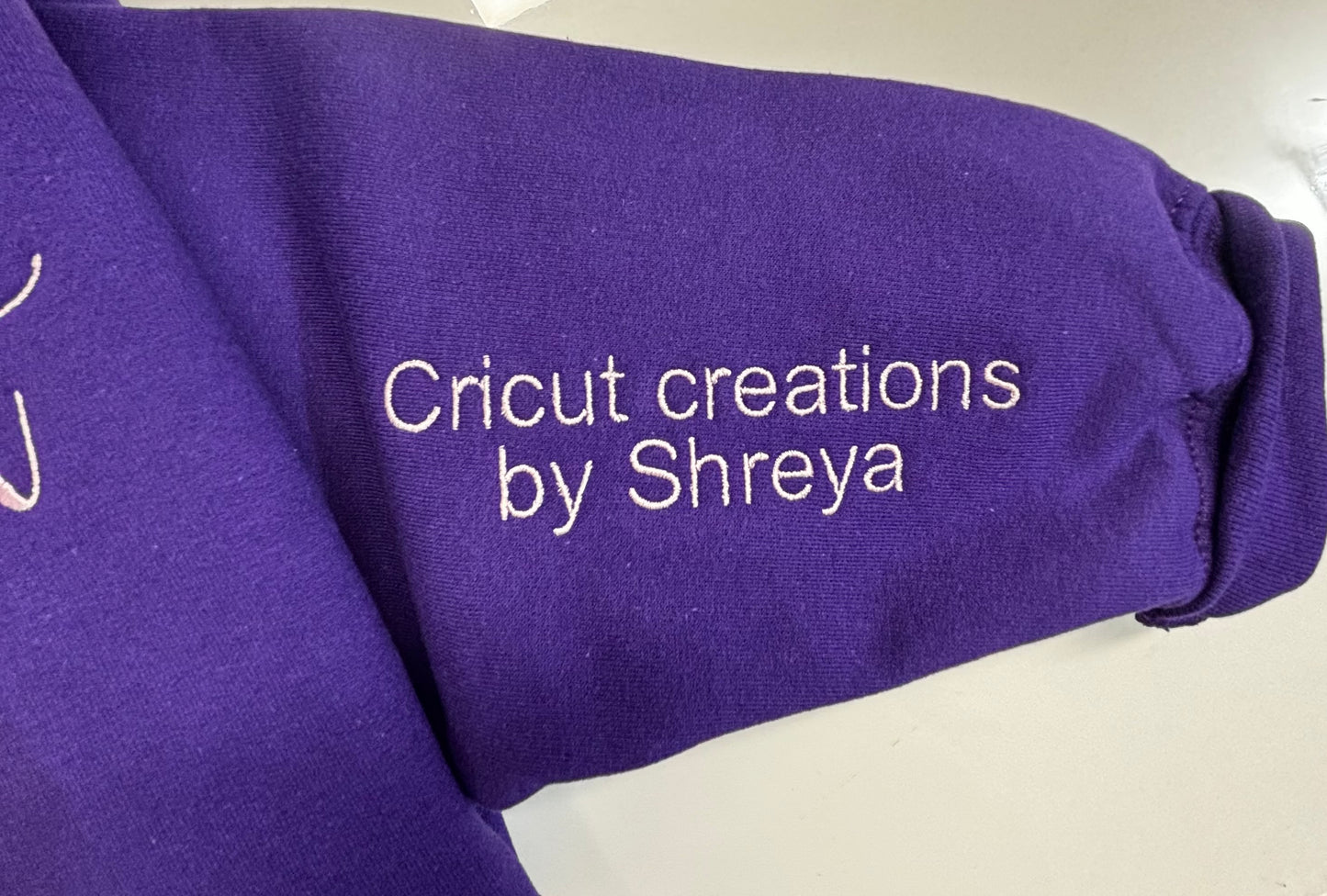 Born to Craft Custom Sweatshirt, Embroidered Sweatshirt, Custom Logo Sweatshirt