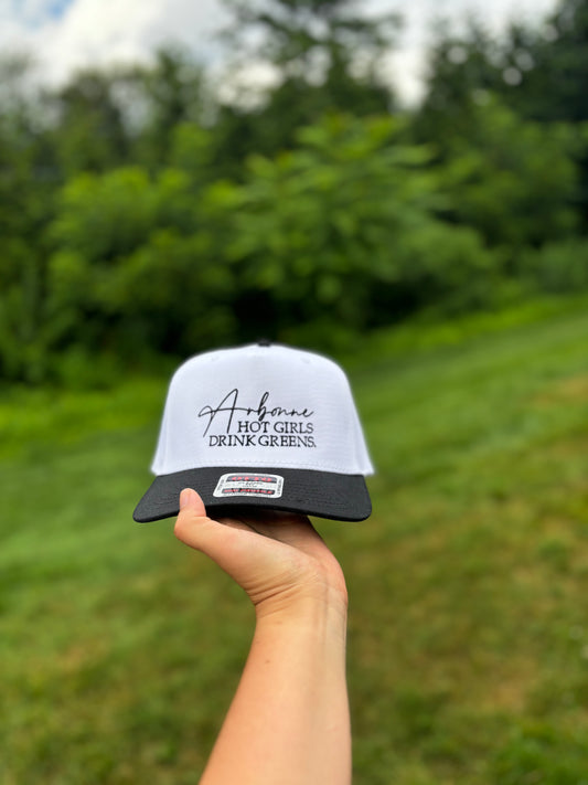 Custom Arbonne Hat, Embroidered Hat, Hot Girls Drink Greens Hat