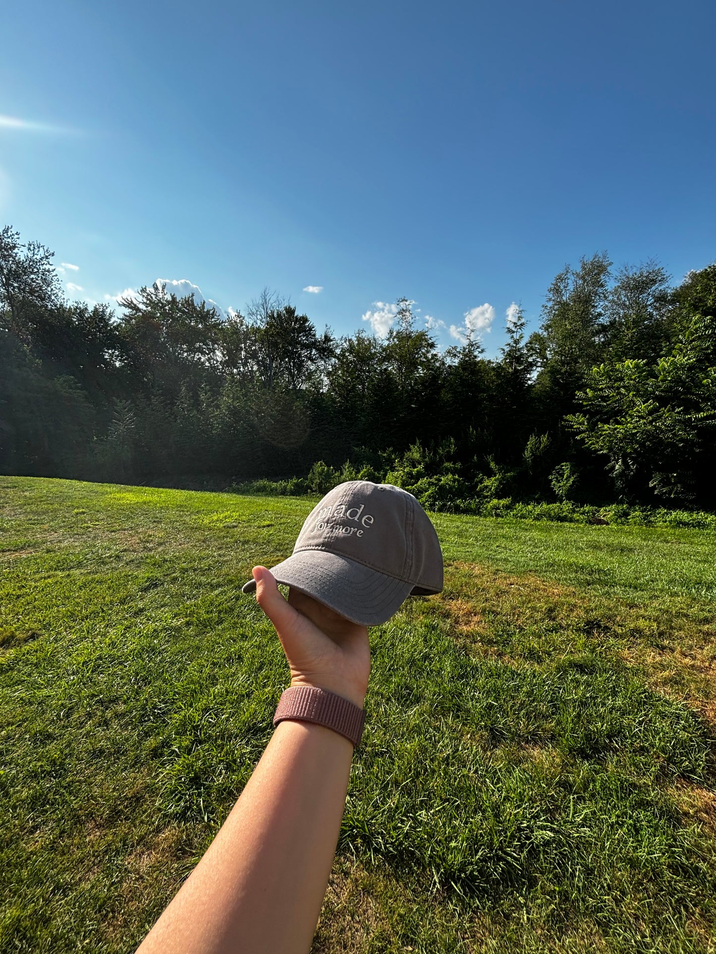 Made for More Hat, Embroidered Hat, Faith-Based Hat