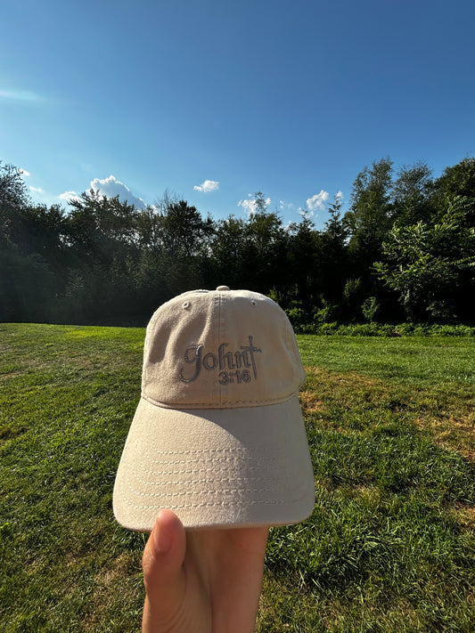 John 3:16 Embroidered Hat, Embroidered Hat,Faith-Based Hat