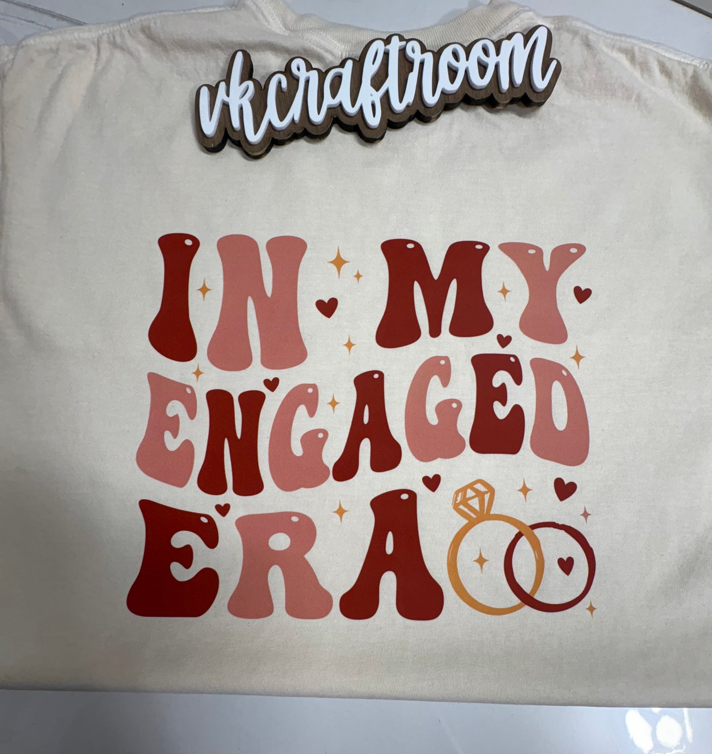 Custom In my Engaged Era T-shirt