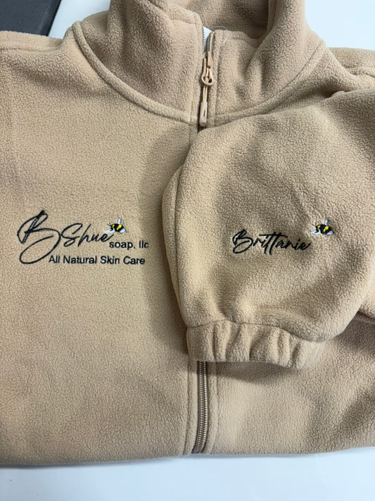Custom Embroidered Fleece Jacket
