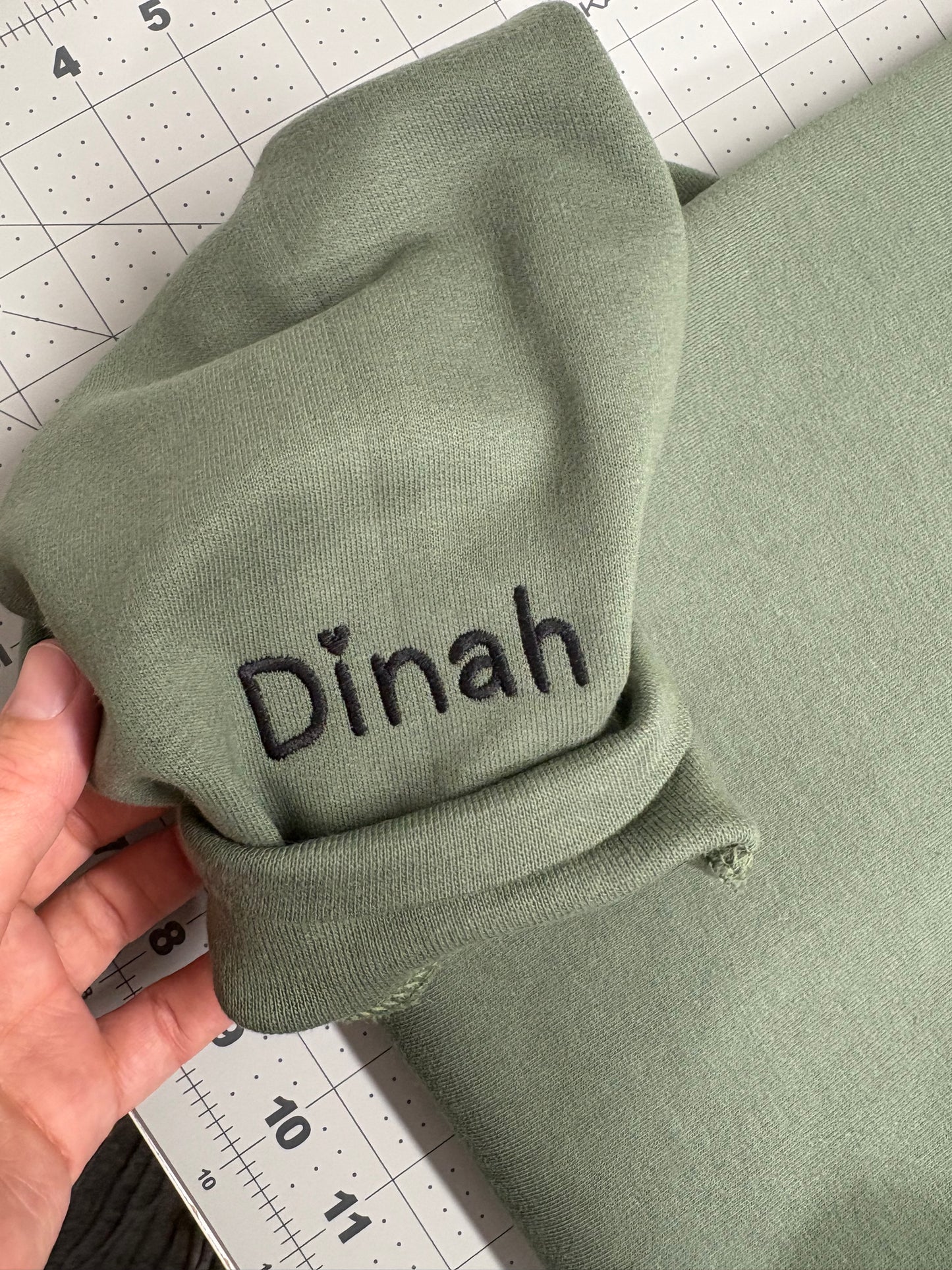 Delicraft Market Custom Embroidered Sweatshirt