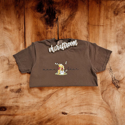 Mama Bear T-shirt, Custom T-shirt, Gift for her