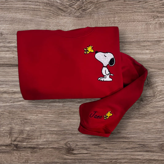 Custom Embroidered Sweatshirt, Gift for Her