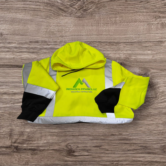 Custom Mechanical Dynamics Embroidered Hoodie, Logo Wear