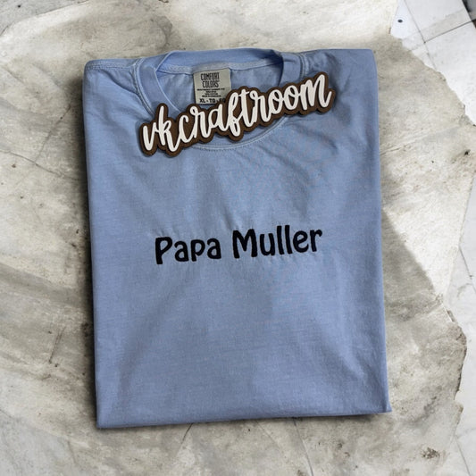 Custom T-shirt, Embroidered T-shirt, Gift for Him