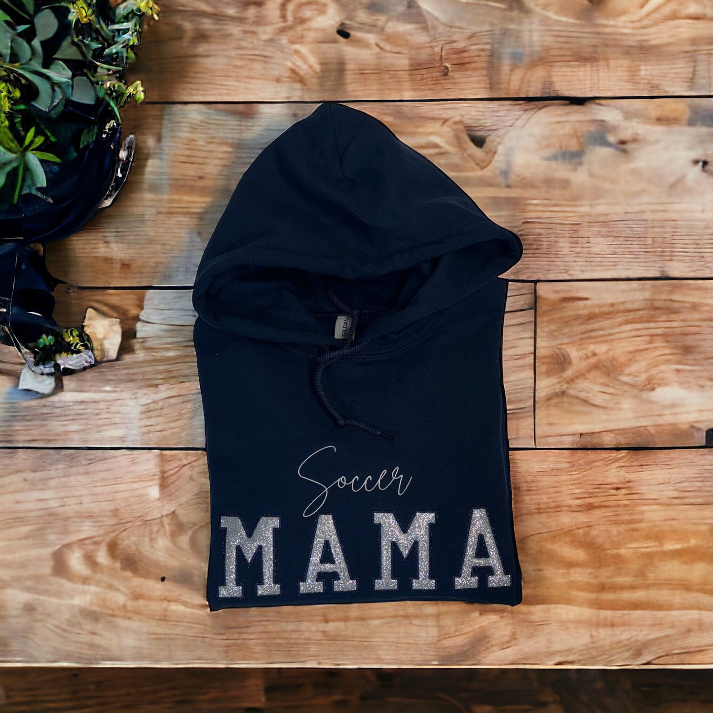 Soccer Mama Hoodie, Personalised Mama Hoodie, Sport Mama Hoodie, Soccer Hoodie, Adult Embroidered Soccer Mama Hoodie